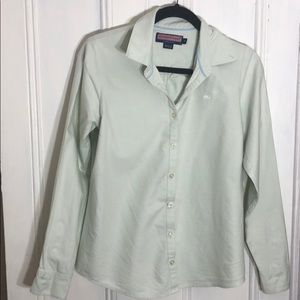 VINEYARD VINES NEW W/O TAGS LIGHT GREEN BUTTON UP
